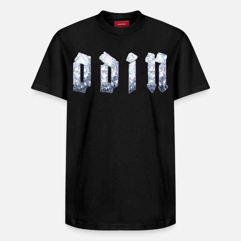 Odin - T-shirt unisexe décontracté en coton Supima – de SPREAD - noir