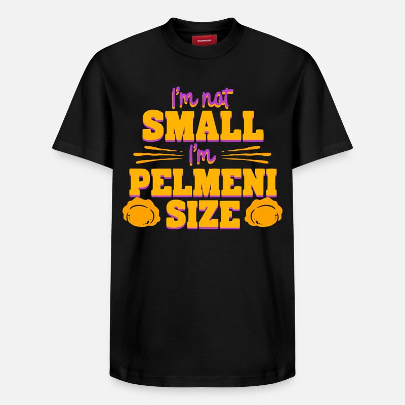 Pelmeni Pelmenis - T-shirt unisexe décontracté en coton Supima – de SPREAD - noir