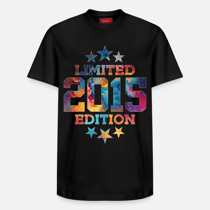 ÉDITION LIMITÉE 2015 11E ANNIVERSAIRE - T-shirt unisexe décontracté en coton Supima – de SPREAD - noir