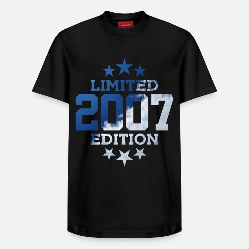 ÉDITION LIMITÉE 2007 19E ANNIVERSAIRE - T-shirt unisexe décontracté en coton Supima – de SPREAD - noir