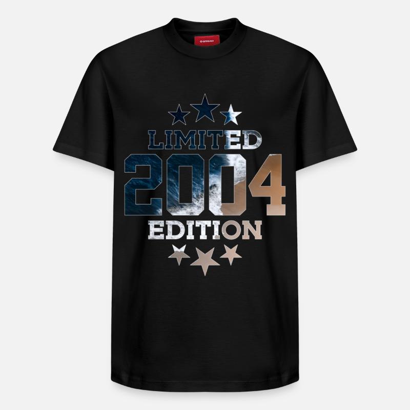 ÉDITION LIMITÉE 2004 22E ANNIVERSAIRE - T-shirt unisexe décontracté en coton Supima – de SPREAD - noir