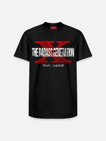 Generation X 1968 Retro - Relaxed Unisex Supima Cotton T-Shirt – by SPREAD - black
