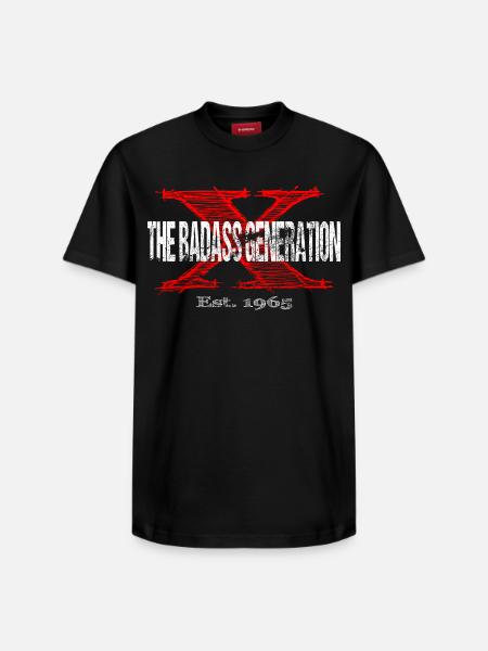 Generation X 1965 Retro - Relaxed Unisex Supima Cotton T-Shirt – von SPREAD - Schwarz