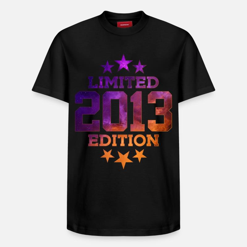 ÉDITION LIMITÉE 2013 13E ANNIVERSAIRE - T-shirt unisexe décontracté en coton Supima – de SPREAD - noir