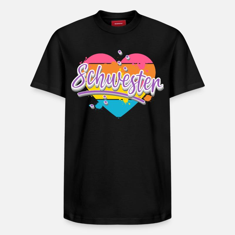 Soeur - T-shirt unisexe décontracté en coton Supima – de SPREAD - noir