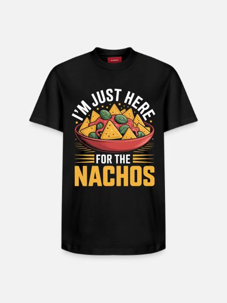 Tortilla Taco Nachos mexicains - T-shirt unisexe décontracté en coton Supima – de SPREAD - noir