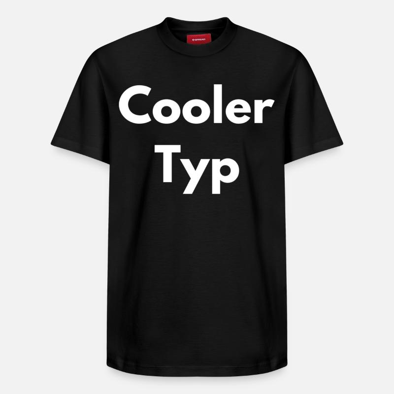 mec cool - T-shirt unisexe décontracté en coton Supima – de SPREAD - noir