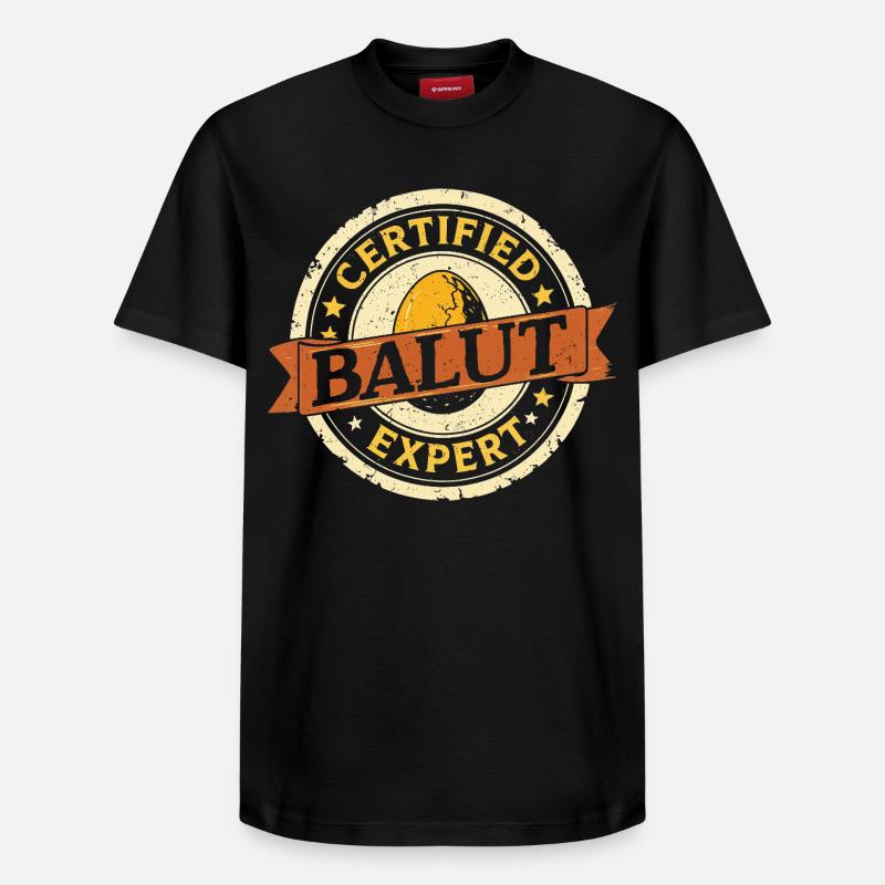 Expert certifié en balut Philippines - T-shirt unisexe décontracté en coton Supima – de SPREAD - noir