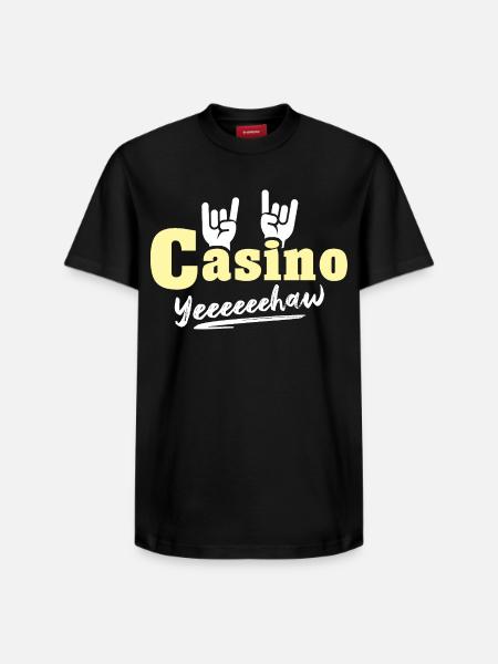 Casino Gambler - Relaxed Unisex Supima Cotton T-Shirt – by SPREAD - black