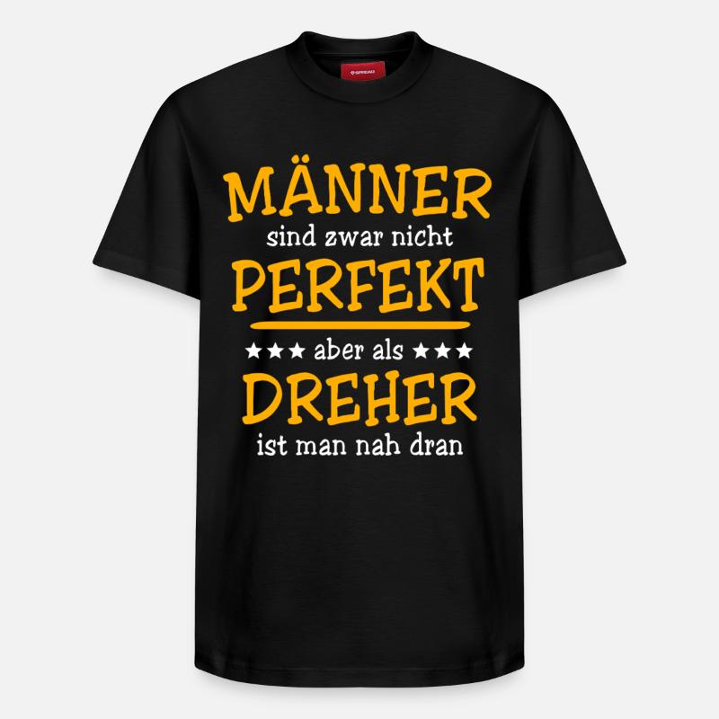 Dictons Dreher - T-shirt unisexe décontracté en coton Supima – de SPREAD - noir