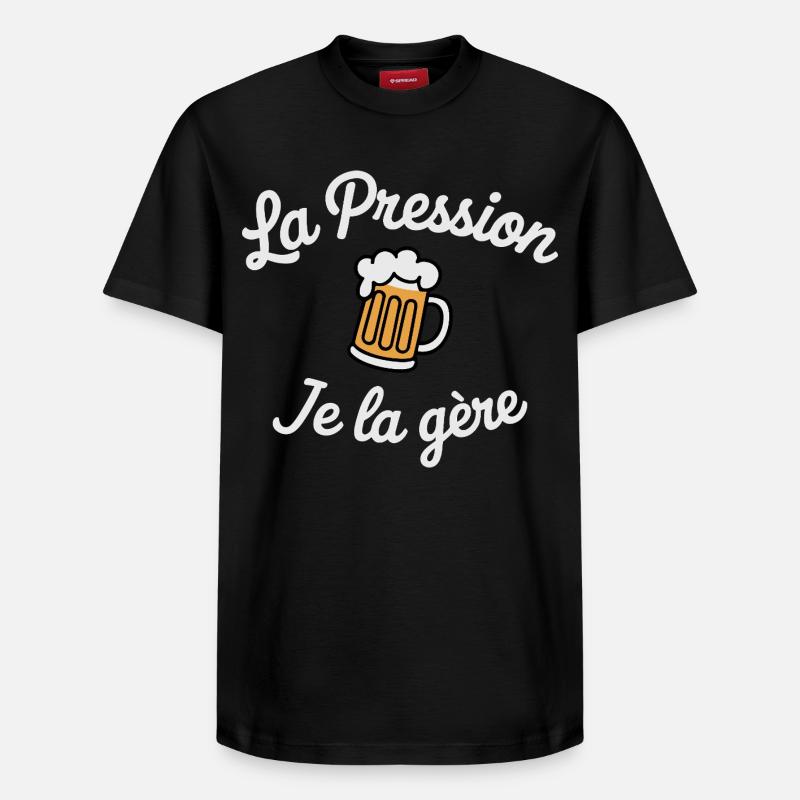 LAPRESSION1 - Relaxed Unisex Supima Cotton T-Shirt – von SPREAD - Schwarz