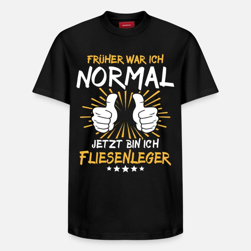 Tiler Spruch - T-shirt unisexe décontracté en coton Supima – de SPREAD - noir