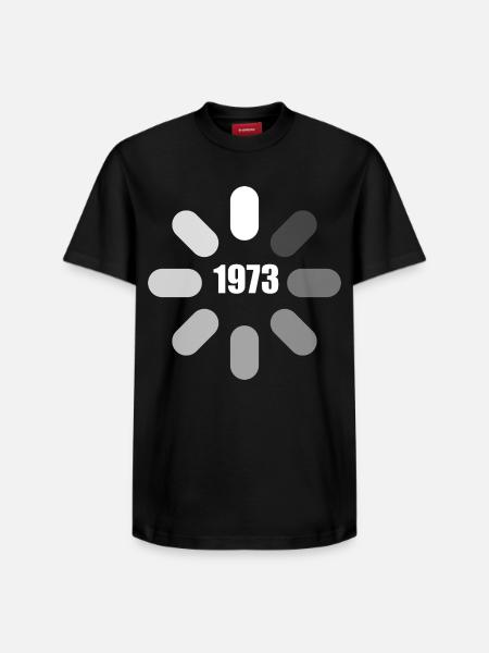 Birthday 1973 Birthday Ideas 1973 - Relaxed Unisex Supima Cotton T-Shirt – by SPREAD - black