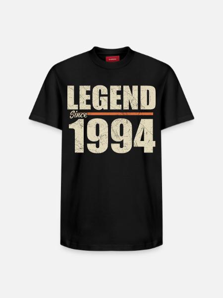 Birthday 1994 | Legend since 1994 - Relaxed Unisex Supima Cotton T-Shirt – by SPREAD - black