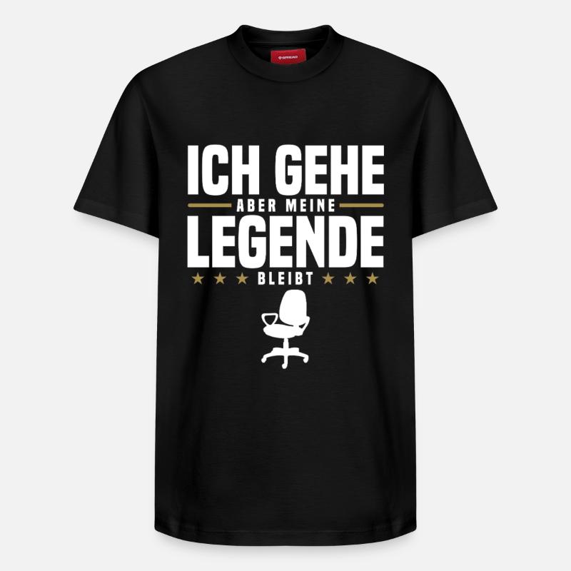 Cher collègue d’adieu - T-shirt unisexe décontracté en coton Supima – de SPREAD - noir