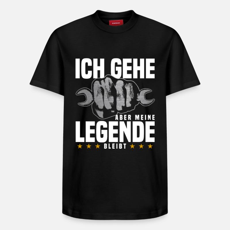Je prends ma retraite - T-shirt unisexe décontracté en coton Supima – de SPREAD - noir