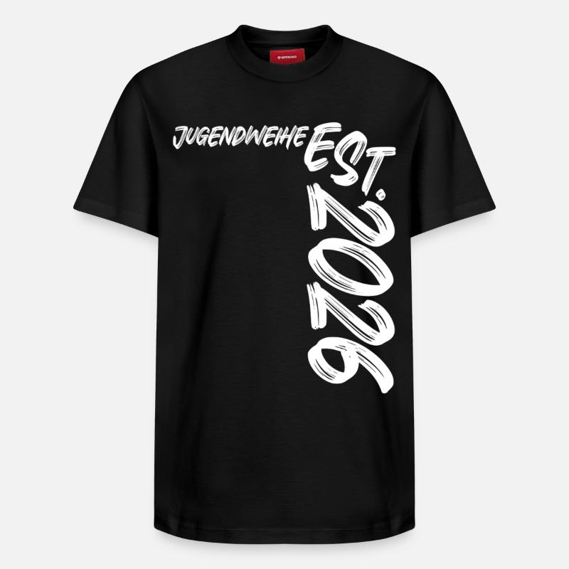 Jugendweihe Est. 2026 - T-shirt unisexe décontracté en coton Supima – de SPREAD - noir