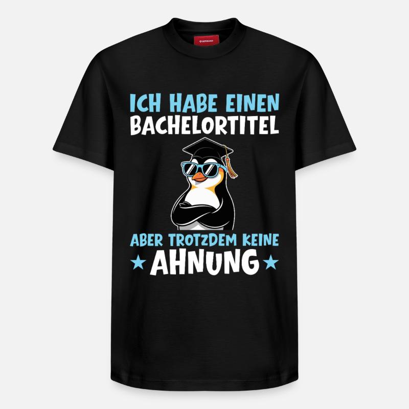 Licence mais toujours aucune idée - T-shirt unisexe décontracté en coton Supima – de SPREAD - noir