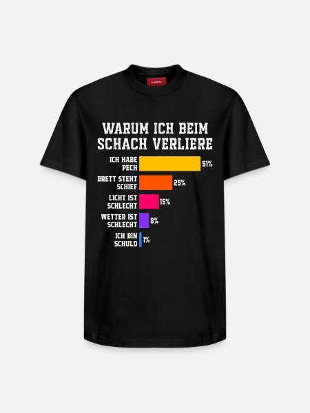 Why I lose at squash Squash - Relaxed Unisex Supima Cotton T-Shirt – by SPREAD - black