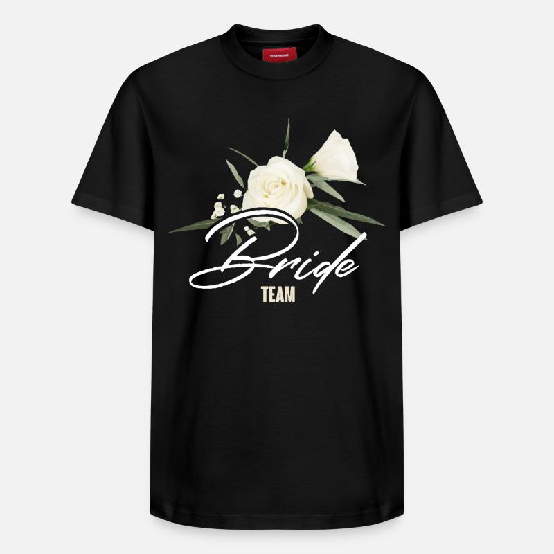Équipe Bride - T-shirt unisexe décontracté en coton Supima – de SPREAD - noir