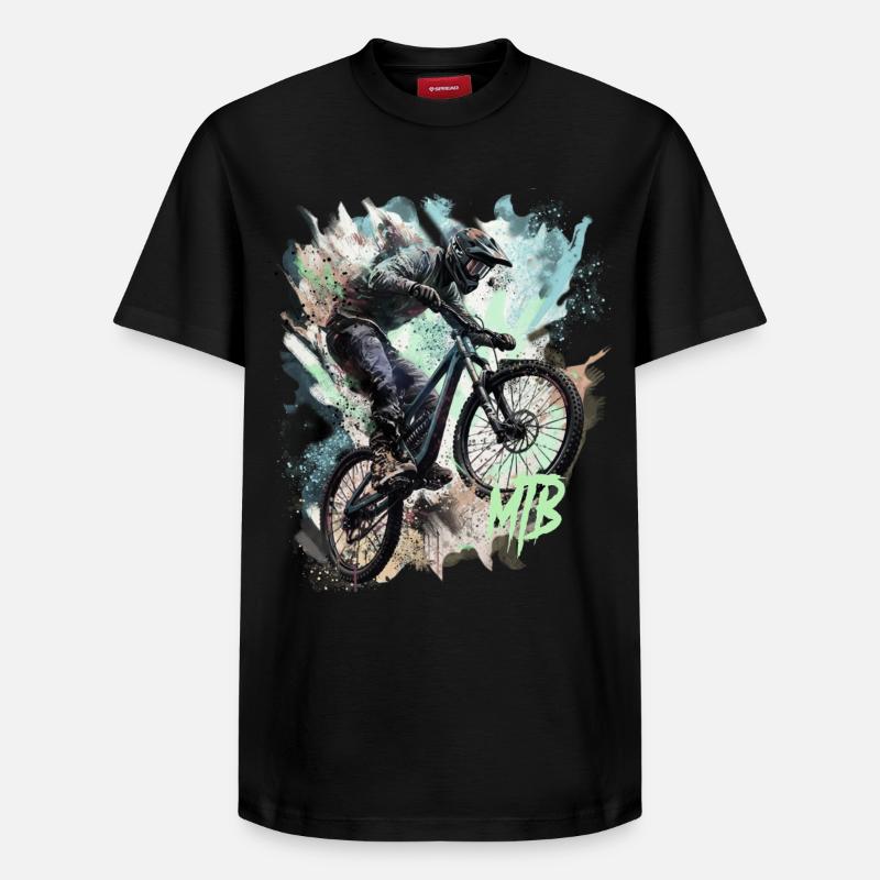 VTT - T-shirt unisexe décontracté en coton Supima – de SPREAD - noir
