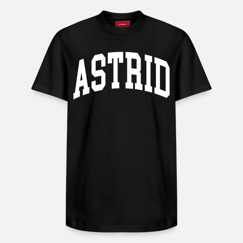 Astrid - T-shirt unisexe décontracté en coton Supima – de SPREAD - noir