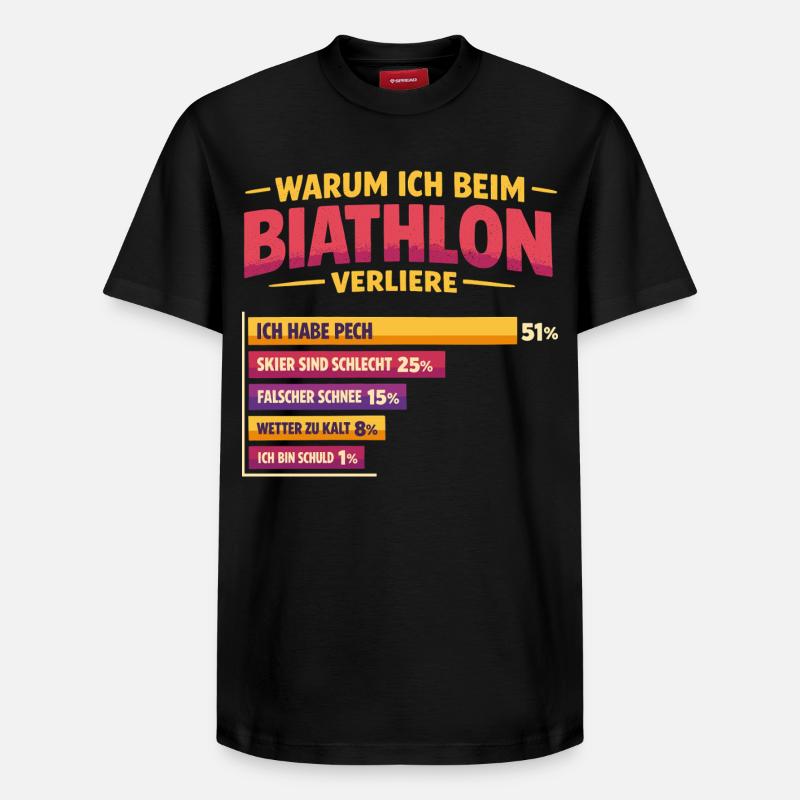 HJGHGHGHGHG - T-shirt unisexe décontracté en coton Supima – de SPREAD - noir