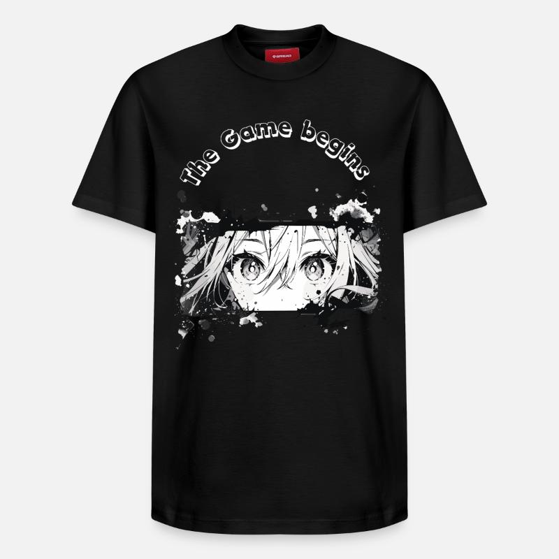 Gaming Anime  Geschenkidee - Relaxed Unisex Supima Cotton T-Shirt – von SPREAD - Schwarz