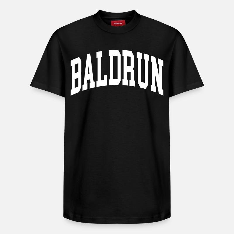 Baldrun - Relaxed Unisex Supima Cotton T-Shirt – von SPREAD - Schwarz