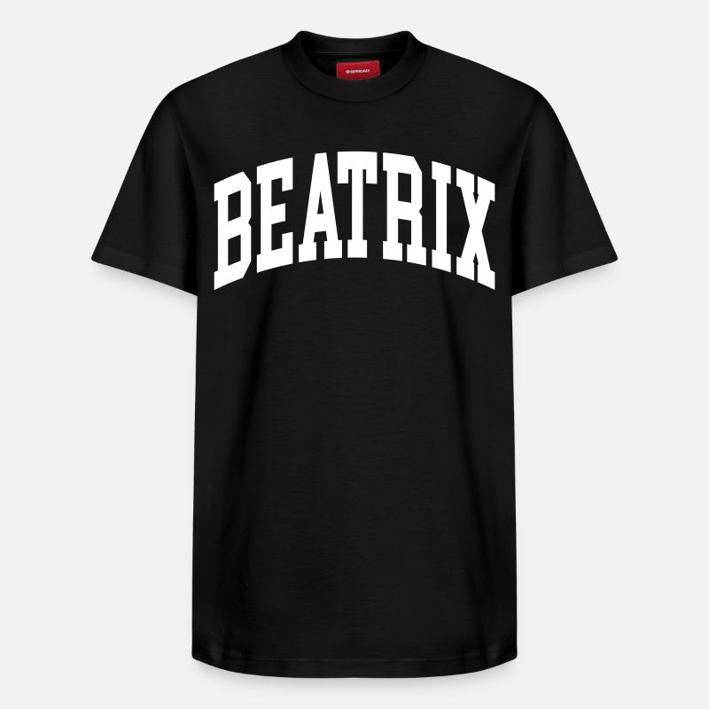 Beatrix - T-shirt unisexe décontracté en coton Supima – de SPREAD - noir