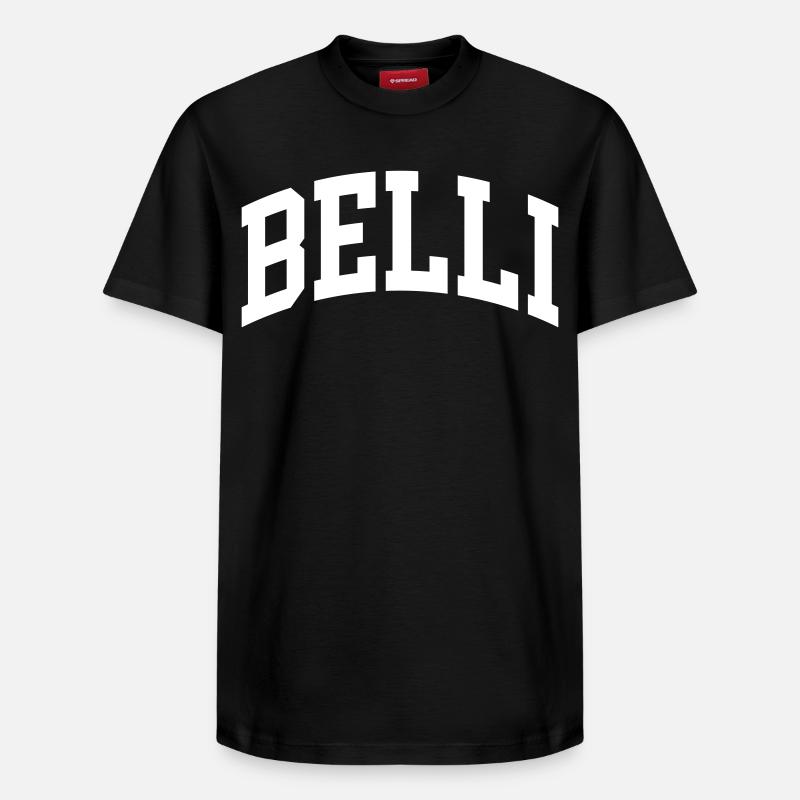 Belli - T-shirt unisexe décontracté en coton Supima – de SPREAD - noir
