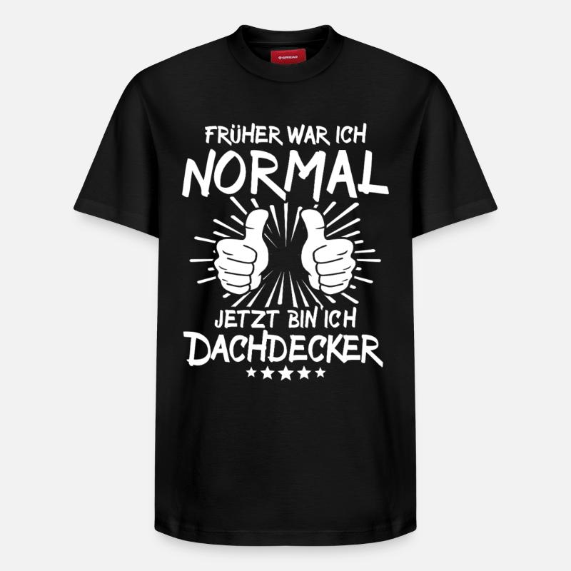 Couvreur - T-shirt unisexe décontracté en coton Supima – de SPREAD - noir