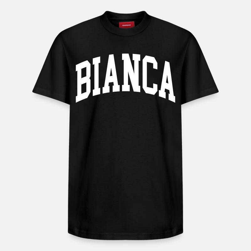 Bianca - Relaxed Unisex Supima Cotton T-Shirt – von SPREAD - Schwarz