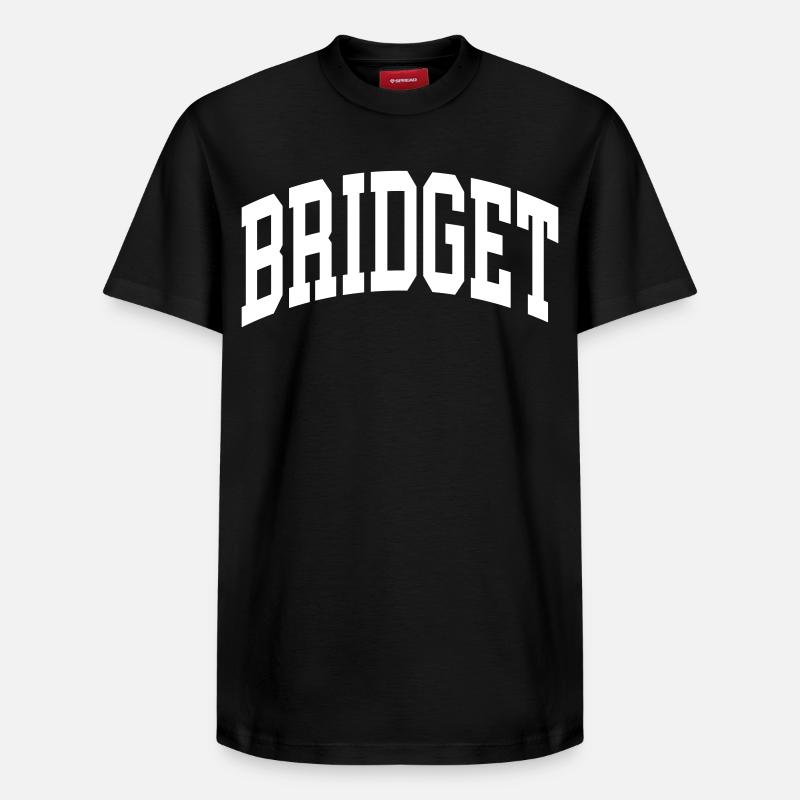 Bridget - Relaxed Unisex Supima Cotton T-Shirt – von SPREAD - Schwarz