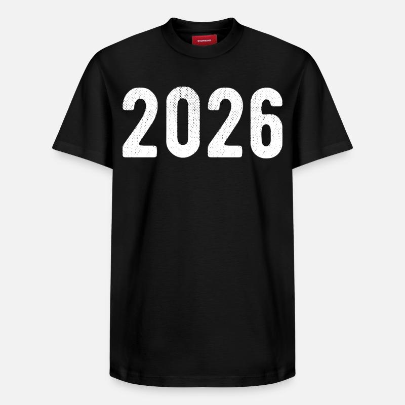 2026 - Relaxed Unisex Supima Cotton T-Shirt – von SPREAD - Schwarz