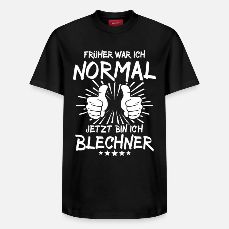 Blechner - Relaxed Unisex Supima Cotton T-Shirt – von SPREAD - Schwarz