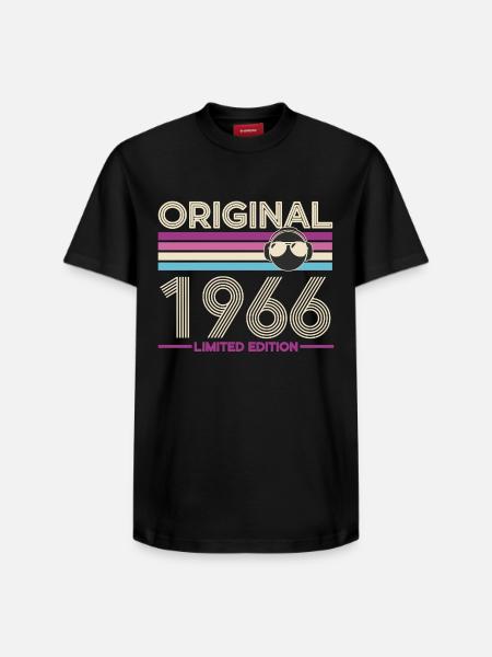 Original 1966 Limited Edition - Relaxed Unisex Supima Cotton T-Shirt – by SPREAD - black