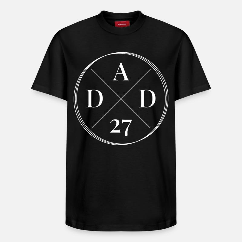 Papa 2027 - Relaxed Unisex Supima Cotton T-Shirt – von SPREAD - Schwarz
