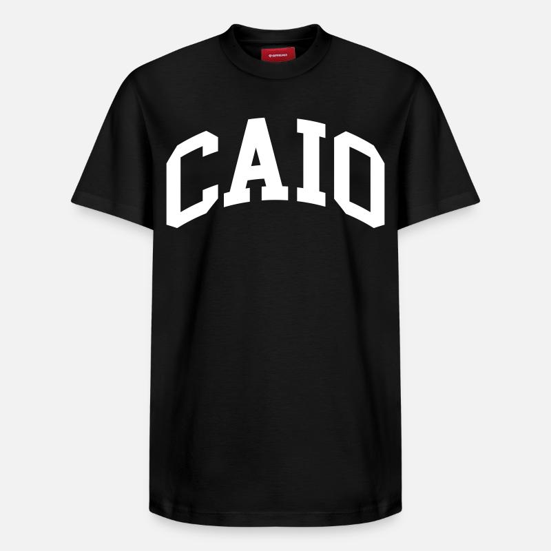 Caio - Relaxed Unisex Supima Cotton T-Shirt – von SPREAD - Schwarz