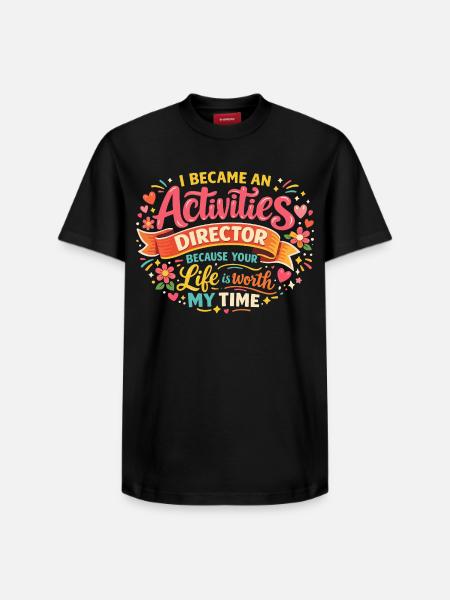 Life Animator: An Exciting Job - Relaxed Unisex Supima Cotton T-Shirt – by SPREAD - black