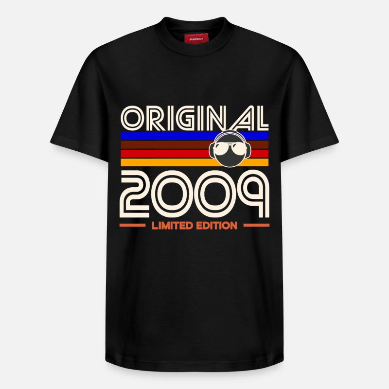 Original 2009 Édition Limitée - T-shirt unisexe décontracté en coton Supima – de SPREAD - noir