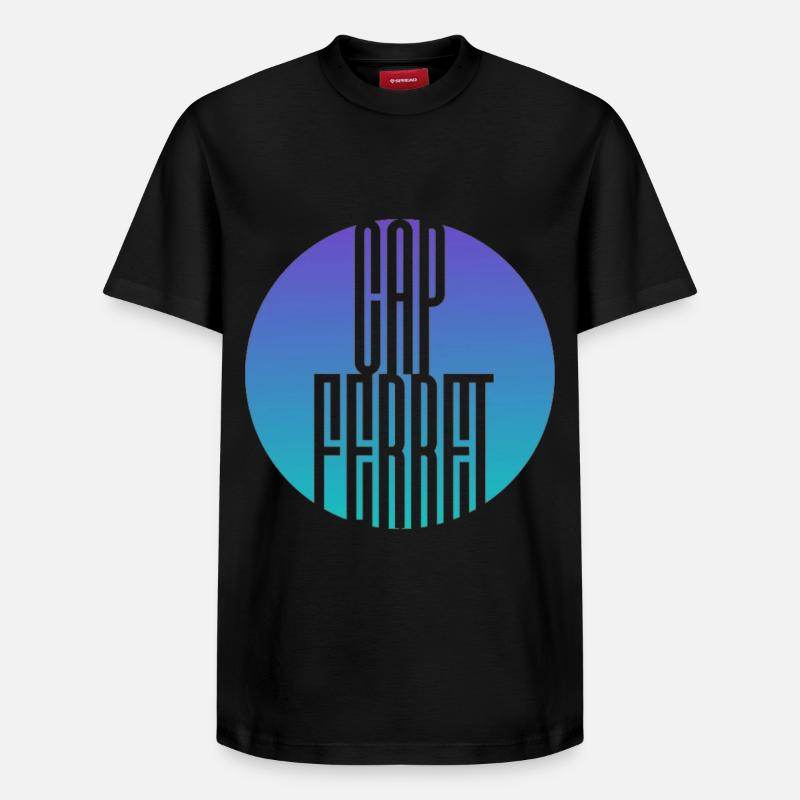"Kapstadt oder kein Kapstadt" - Relaxed Unisex Supima Cotton T-Shirt – von SPREAD - Schwarz