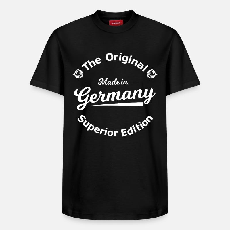 Original Germany Superior Edition - Relaxed Unisex Supima Cotton T-Shirt – von SPREAD - Schwarz