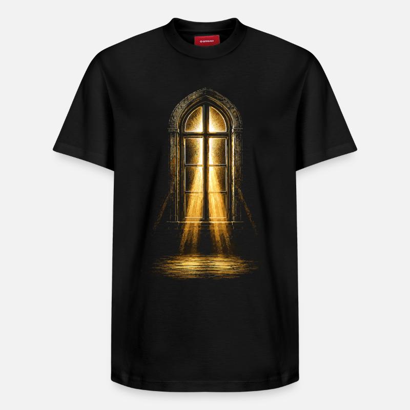 Aumônier, clerc, pasteur - T-shirt unisexe décontracté en coton Supima – de SPREAD - noir