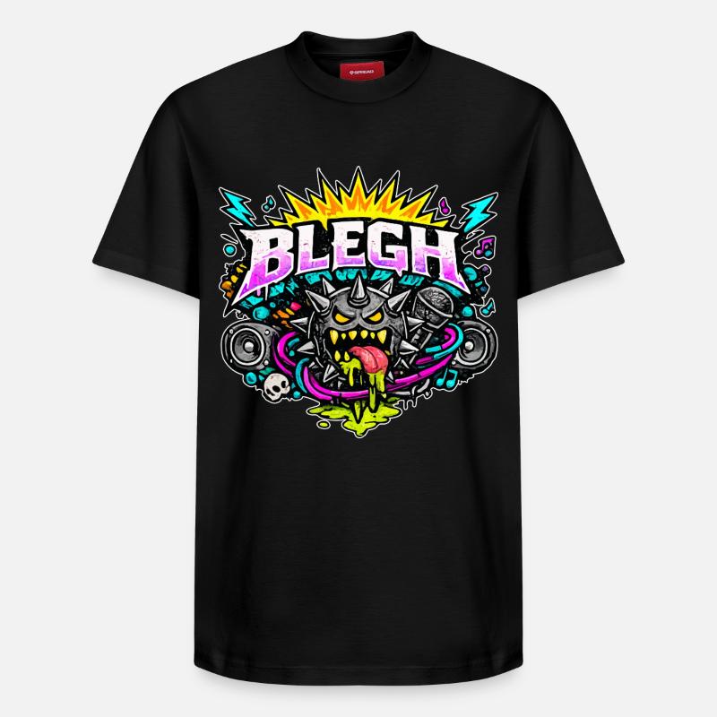 Édition Blegh Comic - T-shirt unisexe décontracté en coton Supima – de SPREAD - noir
