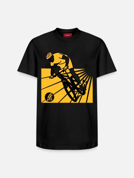 VTT - T-shirt unisexe décontracté en coton Supima – de SPREAD - noir