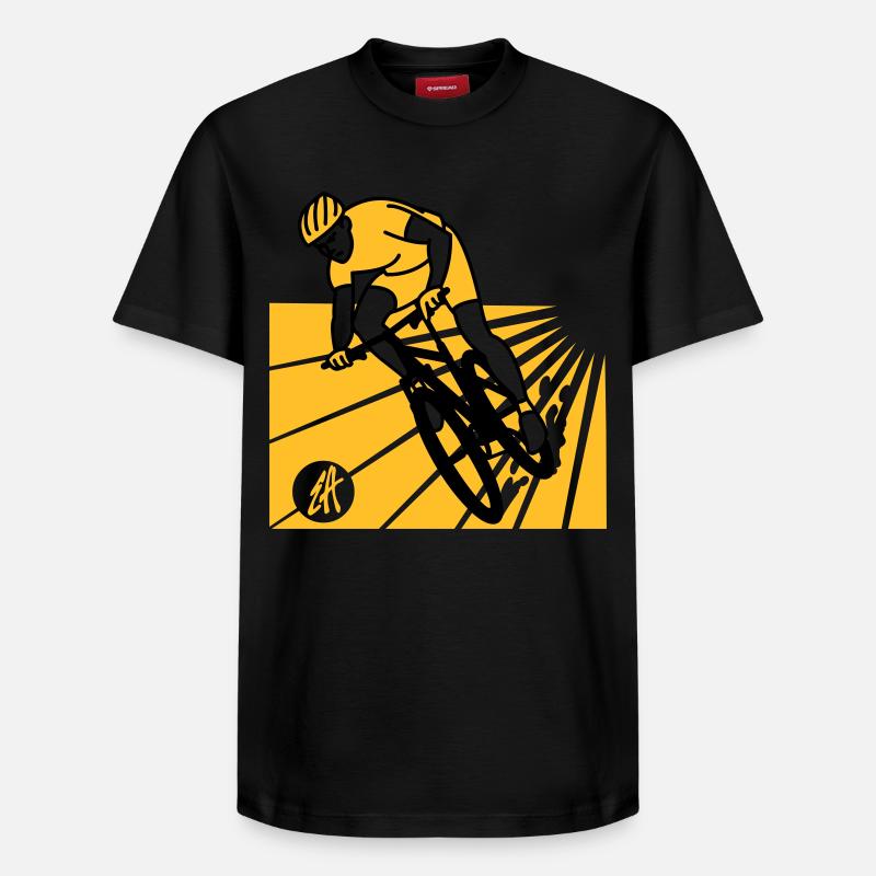 VTT - T-shirt unisexe décontracté en coton Supima – de SPREAD - noir