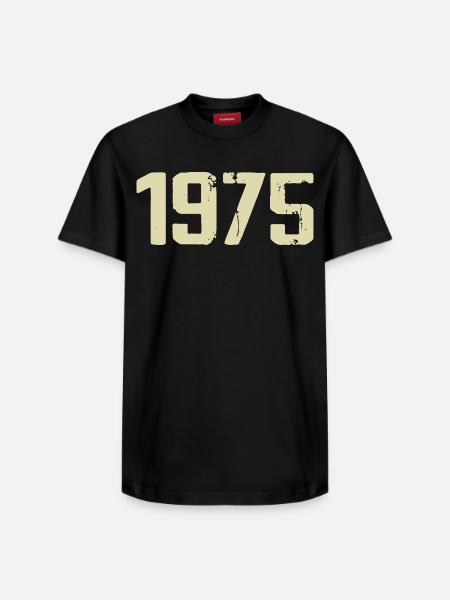 Jubilee 1975 - Relaxed Unisex Supima Cotton T-Shirt – by SPREAD - black