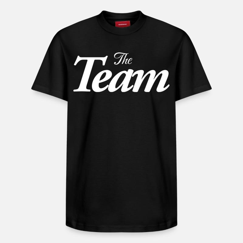 L’équipe - T-shirt unisexe décontracté en coton Supima – de SPREAD - noir