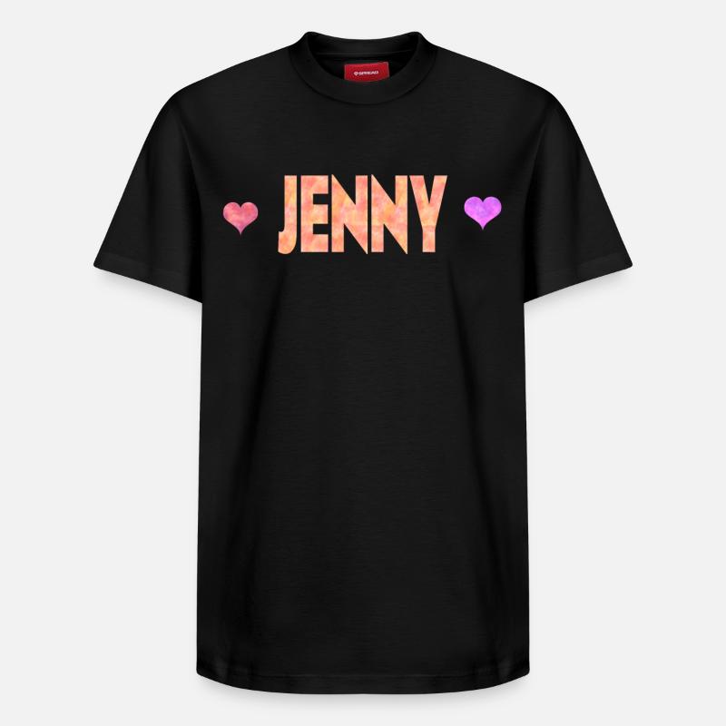 Jenny - T-shirt unisexe décontracté en coton Supima – de SPREAD - noir
